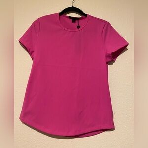 Greyson Fuchsia Short Sleeve Tee Size S